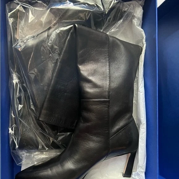 Stuart Weitzman Demi75 Womens Leather Tall Knee-High Boots - Picture 9 of 12